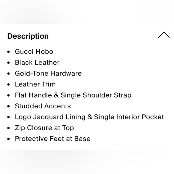 Pristine- VTG Gucci Leather Hobo Bag - Picture 12 of 14